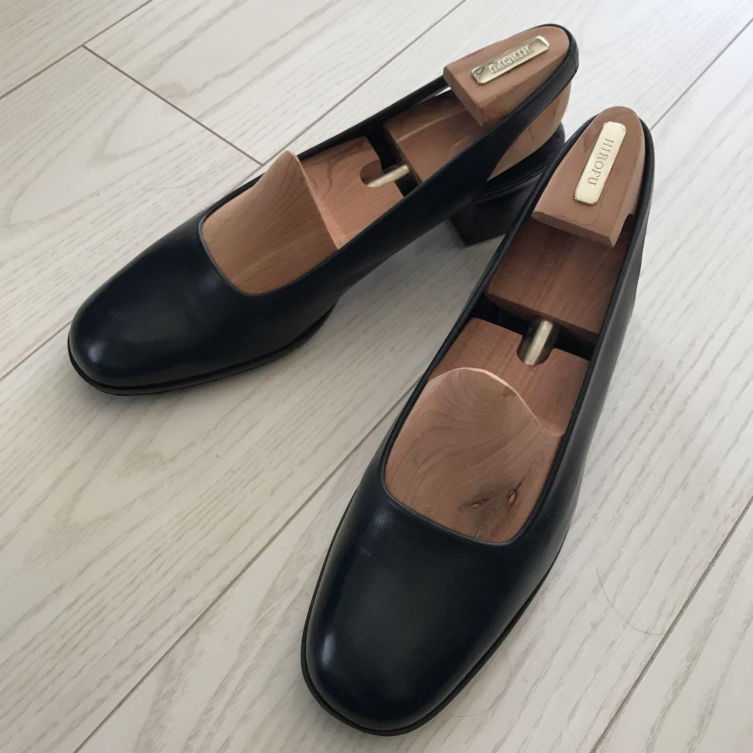 ヒロフ　レディース　シューズ⭐️美品⭐️滑り止め付き　24cm