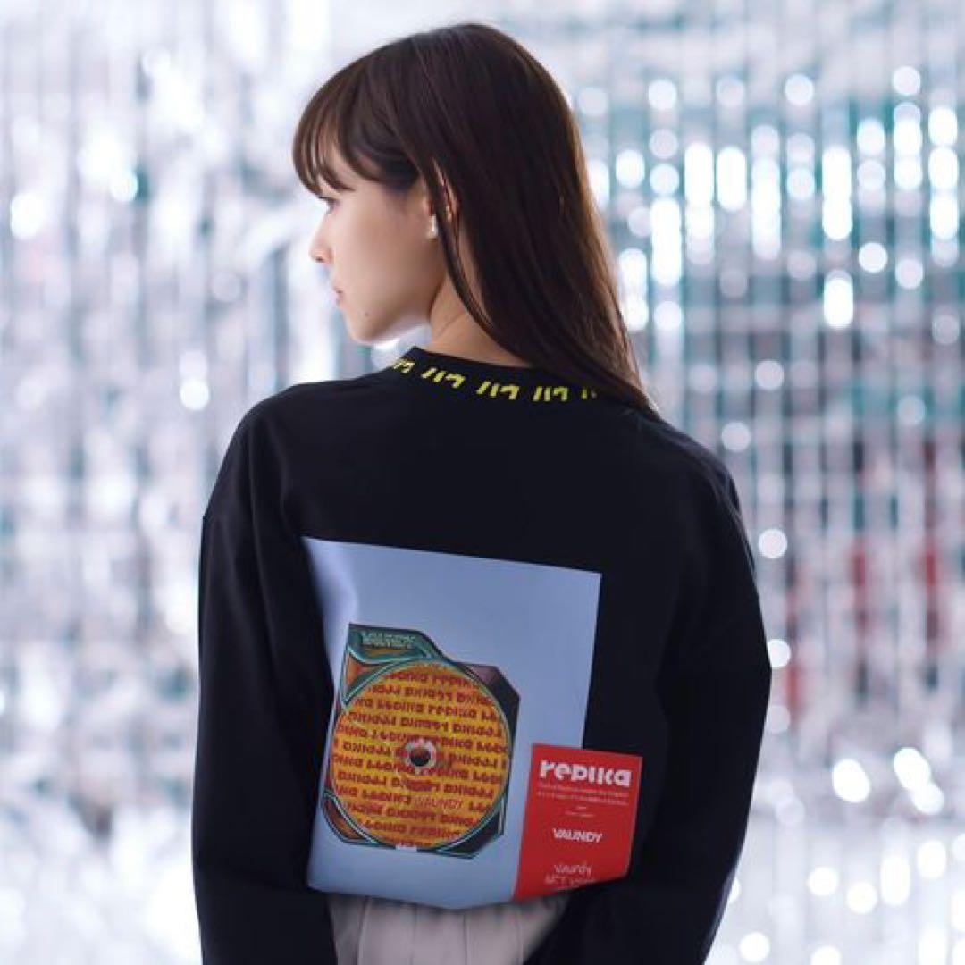 くらしを楽しむアイテム VAUNDY ”replica”of Long Sleeve Tシャツ