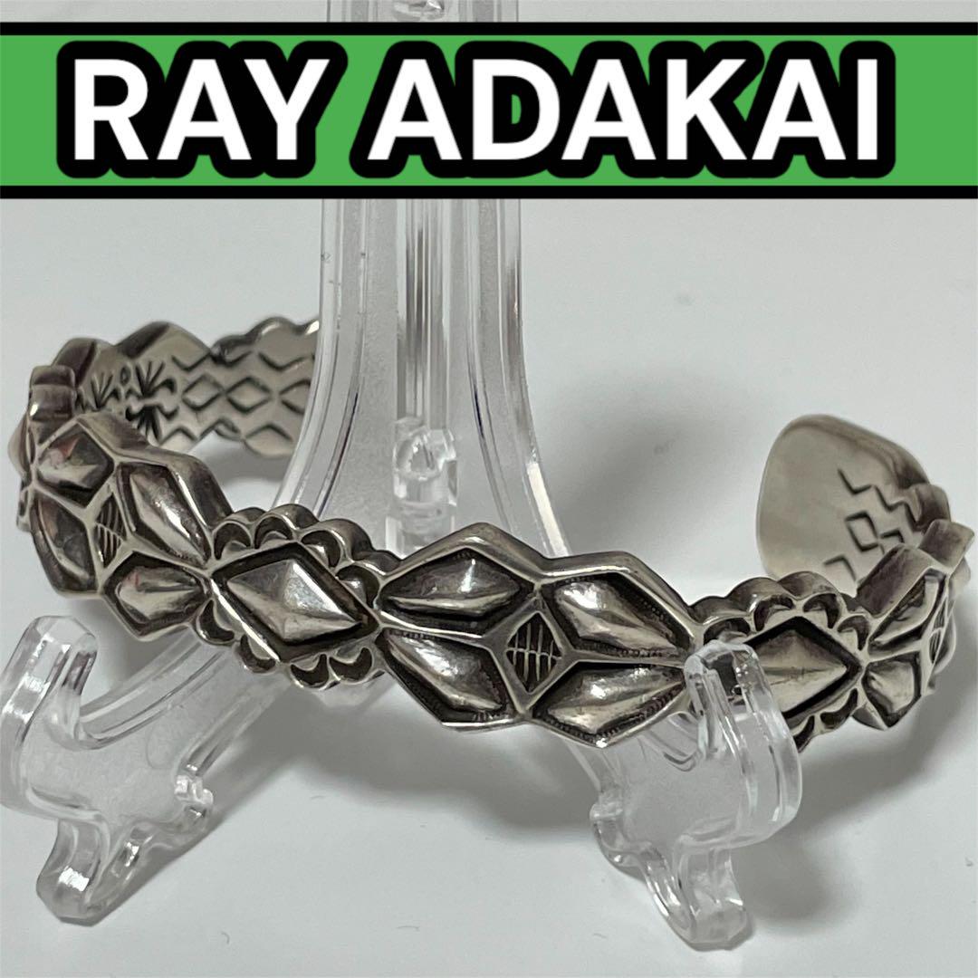 重厚感】ナバホ族 RAY ADAKAI スタンプワーク バングル - メルカリ