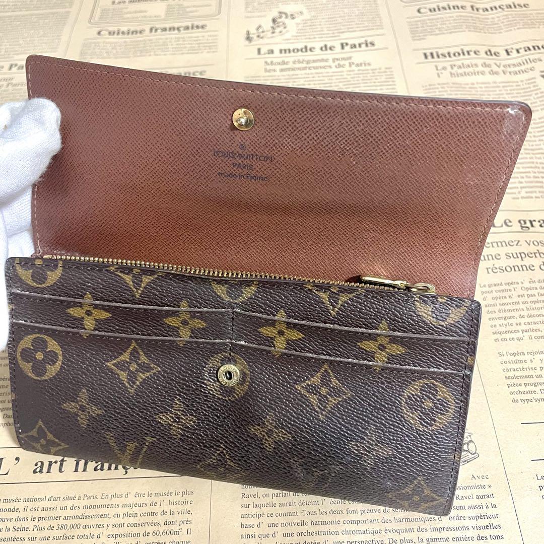 ルイヴィトン ポルトフォイユ サラ モノグラム 長財布 財布 M61734