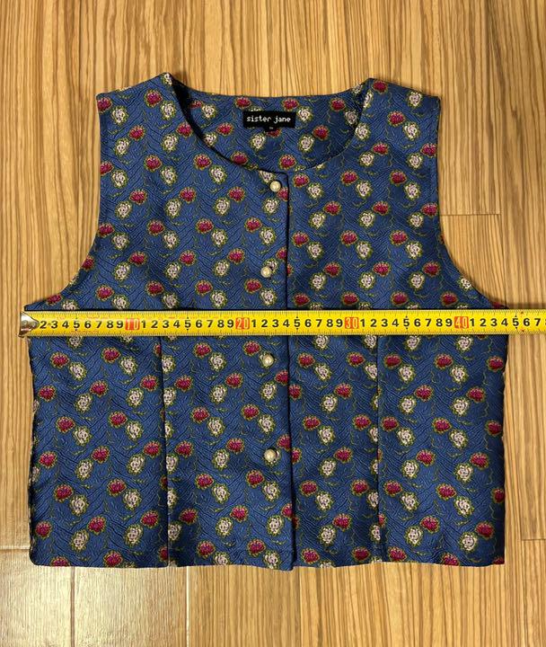 人気商品】sisterjane スカラップヘム ベスト ベスト/ジレ レディース 切売販売 スカラップヘム ベスト sisterjane ベスト/ジレ