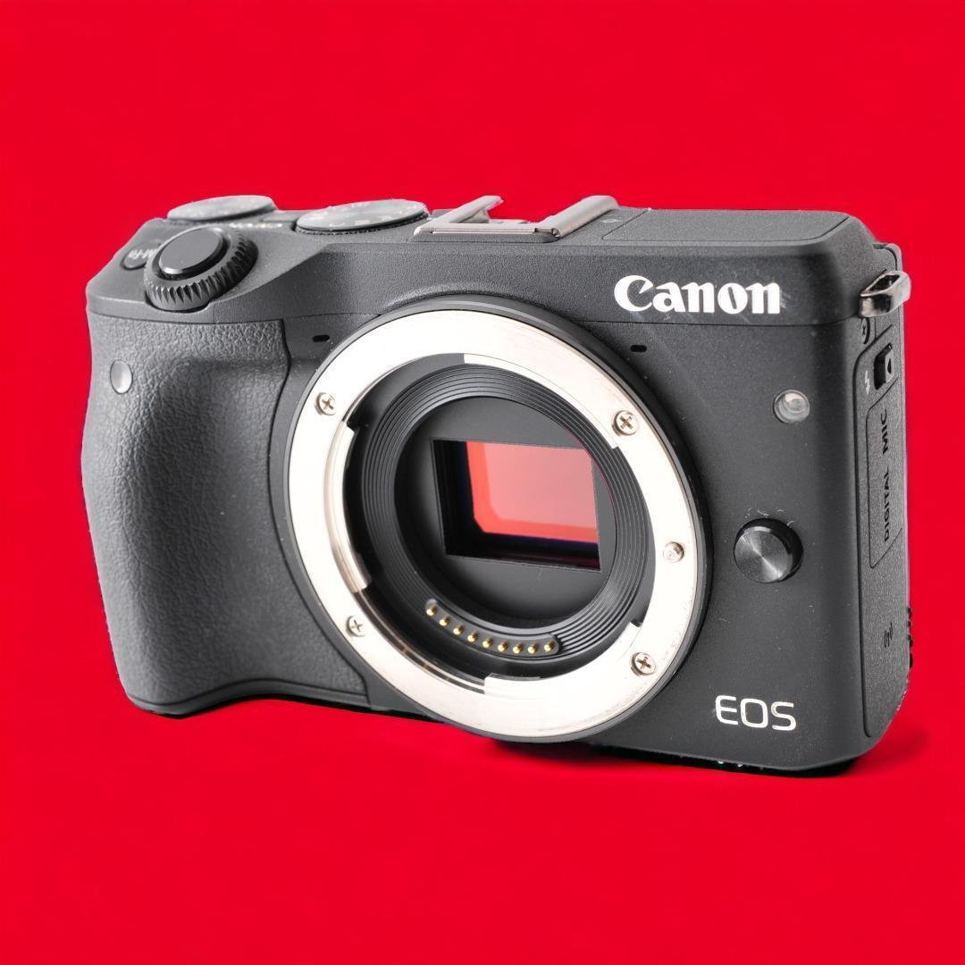 ❤️人気ミラーレス❤️Wi-Fi &自撮り❤️Canon EOS M3❤️ ❤️人気ミラーレス❤️Wi-Fi &自撮り❤️Canon EOS M3❤️