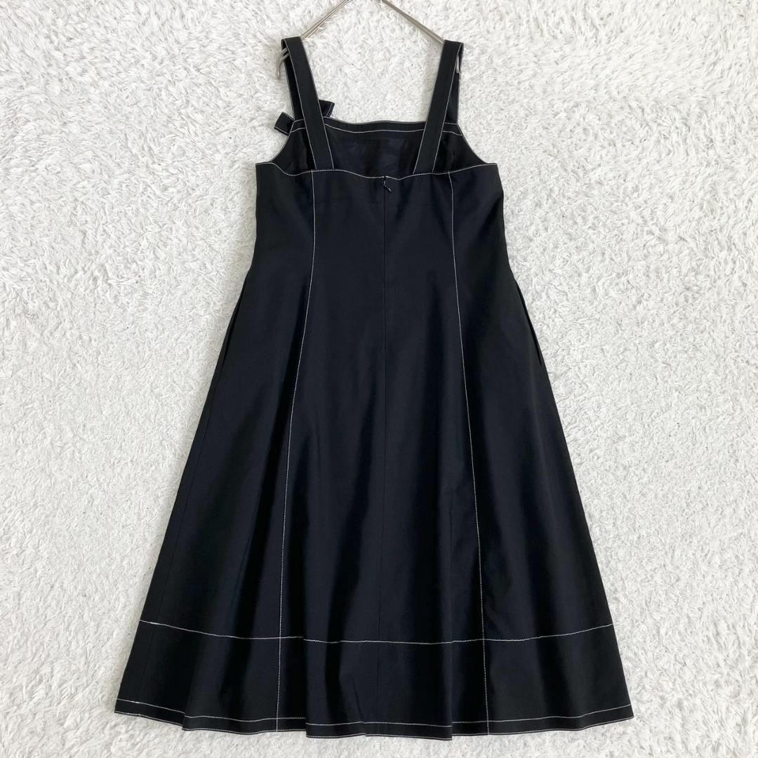 最先端 現行✨美品✨エムズグレイシー ジャンパースカート リボン ワンピース