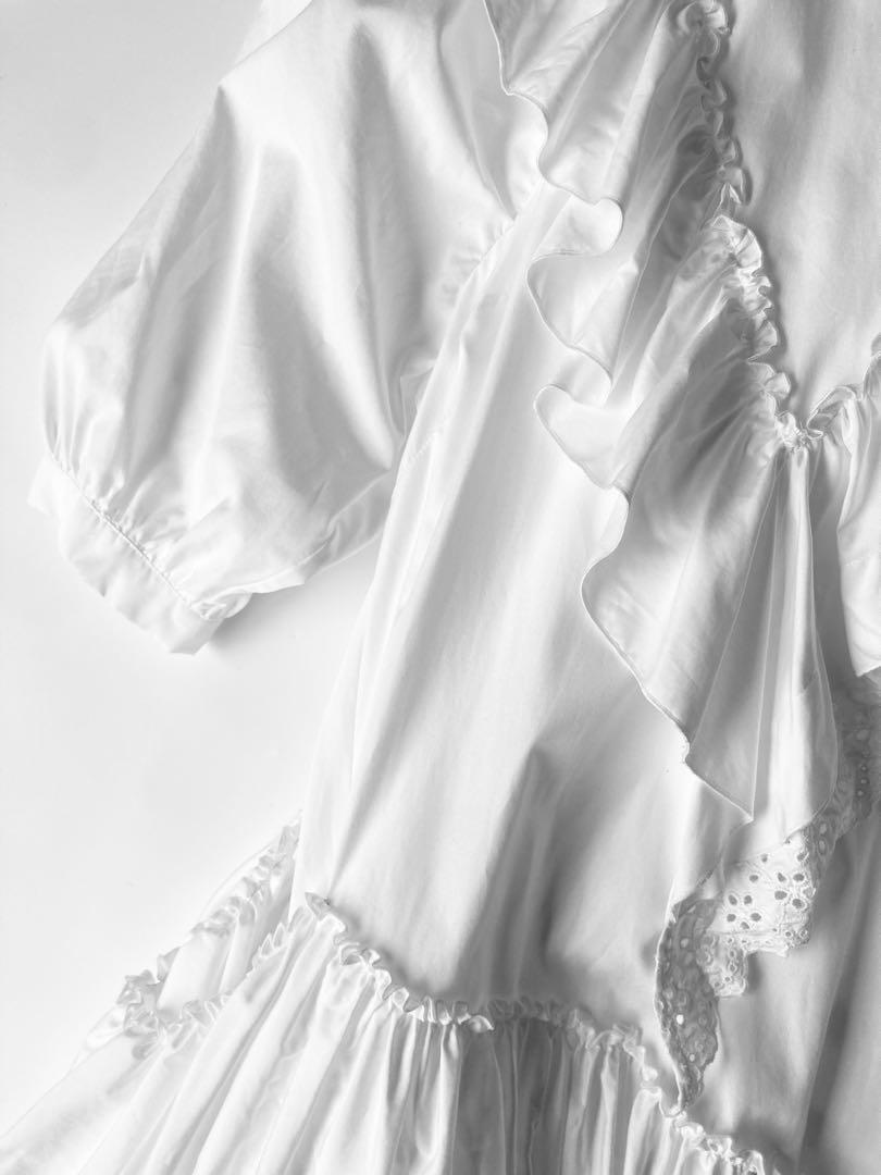 シモーネロシャ ワンピース Simone Rocha セシリーバンセン SIMONE ROCHA シモーネロシャ ワンピース Cotton midi 899156