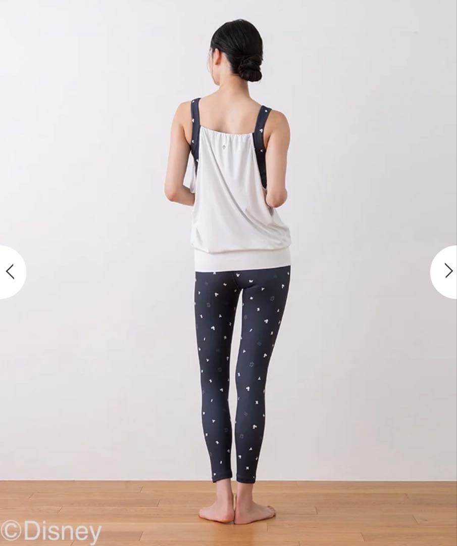 【SUKALA】Mサイズ完売品 ディズニーレイヤードタンク&レギンスセット ラバ 【SUKALA】Mサイズ完売品 ディズニーレイヤードタンク&レギンスセット ラバ