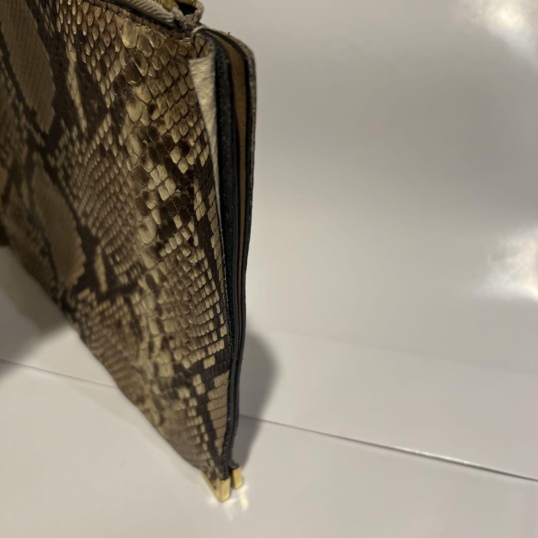 Chloé スネークスキン クラッチバッグ
