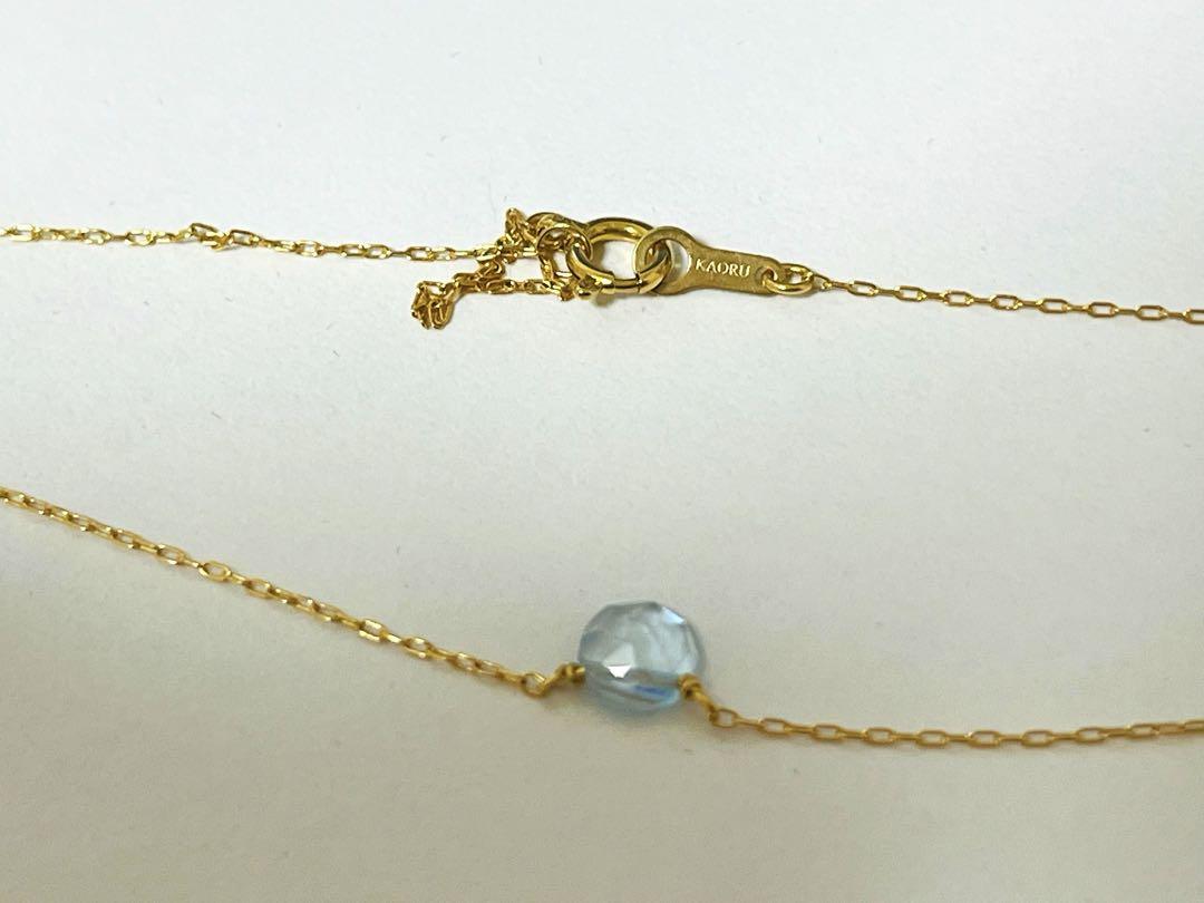 kaoru ネックレス　アクアマリン