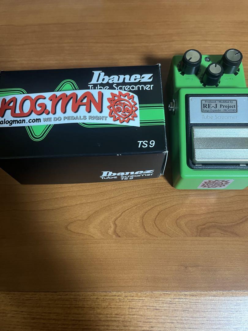 Analog.man ibanez ts-9 silver mod 極美品