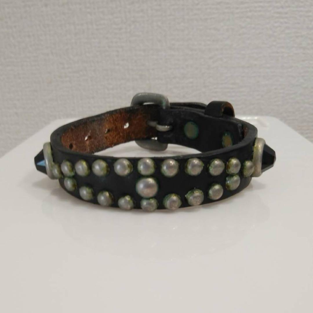専用 ウルフズヘッド50mm スタッズリストバンド