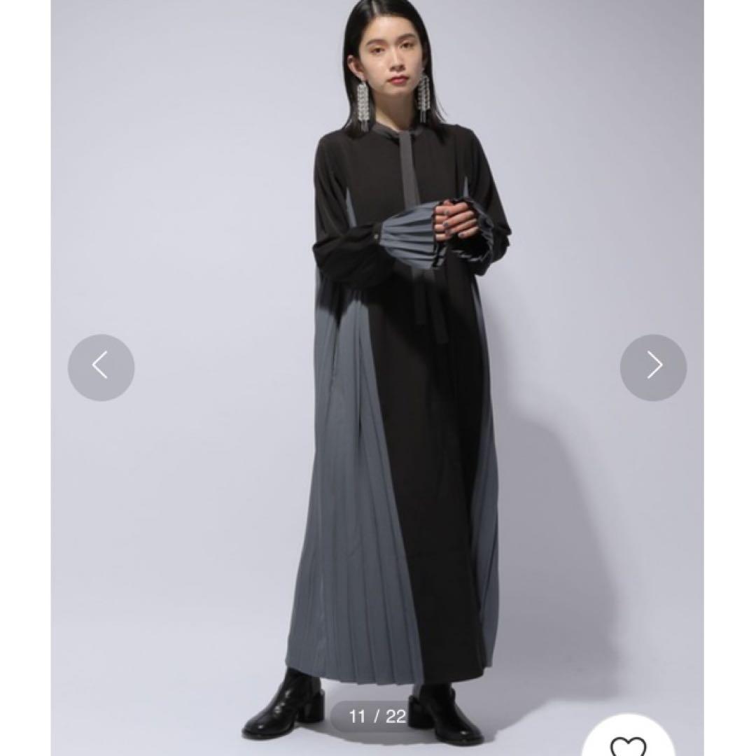 HARE 2WAYサイドプリーツスリットワンピース