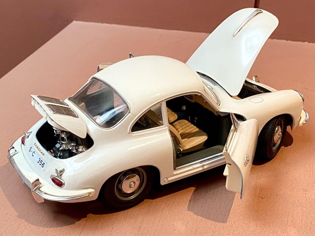 1/18 ミニカー　ポルシェ　356A クリーム色　1961