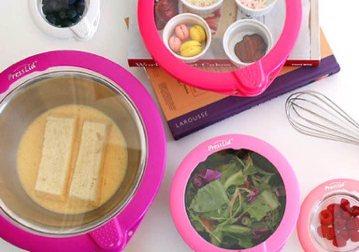 プレスリッド５個セット☆容器３個のオマケ付き