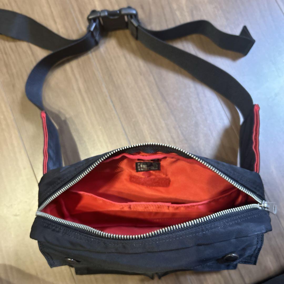【良品】PORTER ポーター エルファイン ウエストバッグ