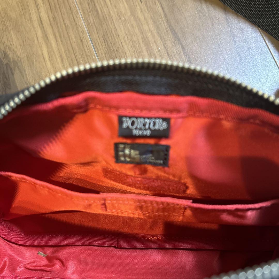 【良品】PORTER ポーター エルファイン ウエストバッグ