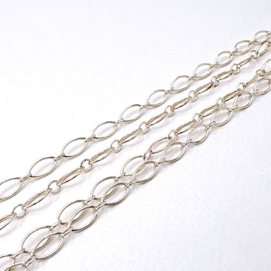 極美品 ティファニー オーバルリンク チェーン 51cm ネックレス