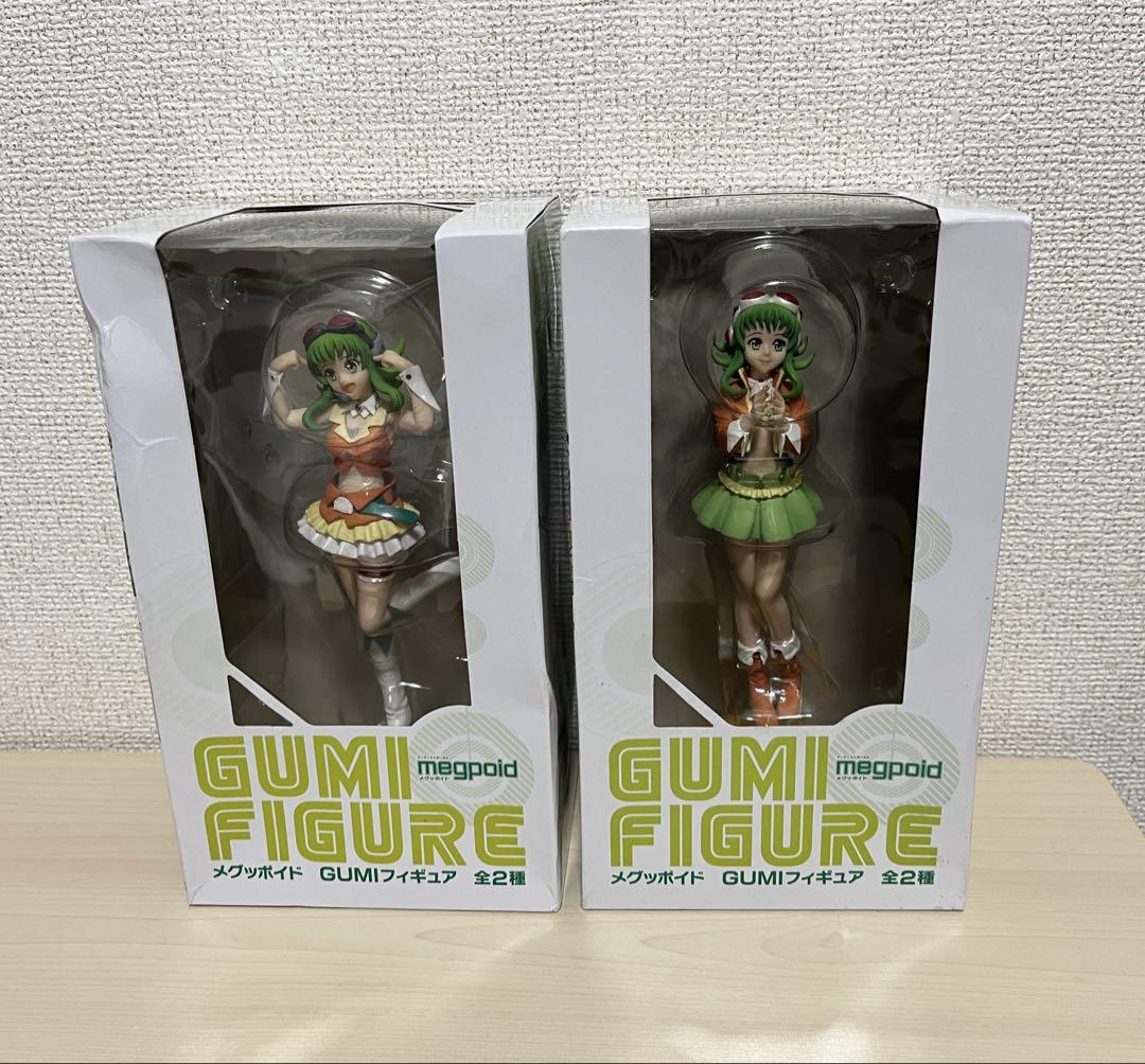 【未開封】GUMI megpoid メグッポイド フィギュア 2点セット 新品未開封】メグッポイド GUMIフィギュア 2種セット ボーカロイド