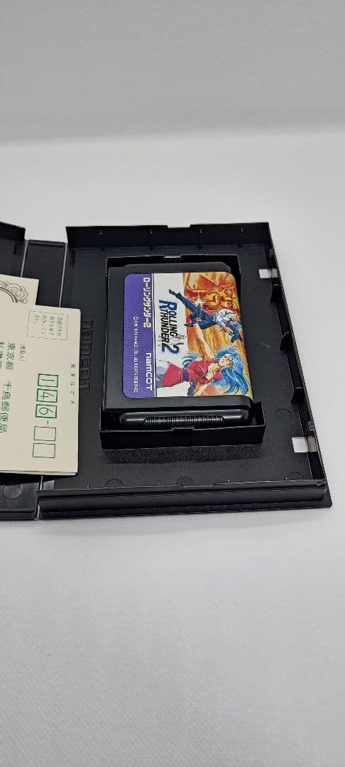 メガドライブソフト ローリングサンダー2目立った傷や汚れなし