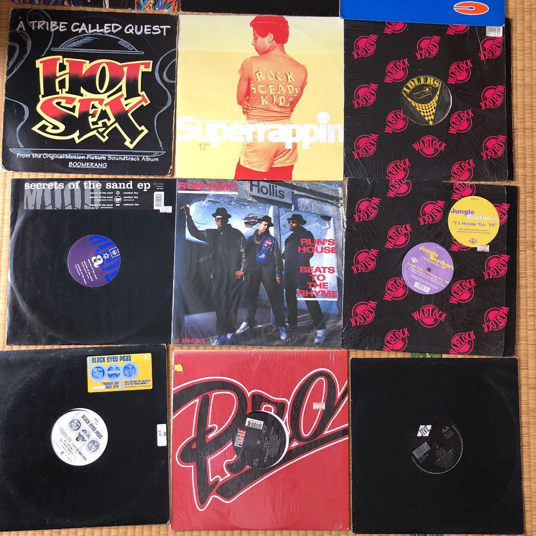 80s-90s hip hop レコード 12枚 □中古□7/11(木) HIP HOPレコードレア盤まとめて入荷いたしまし