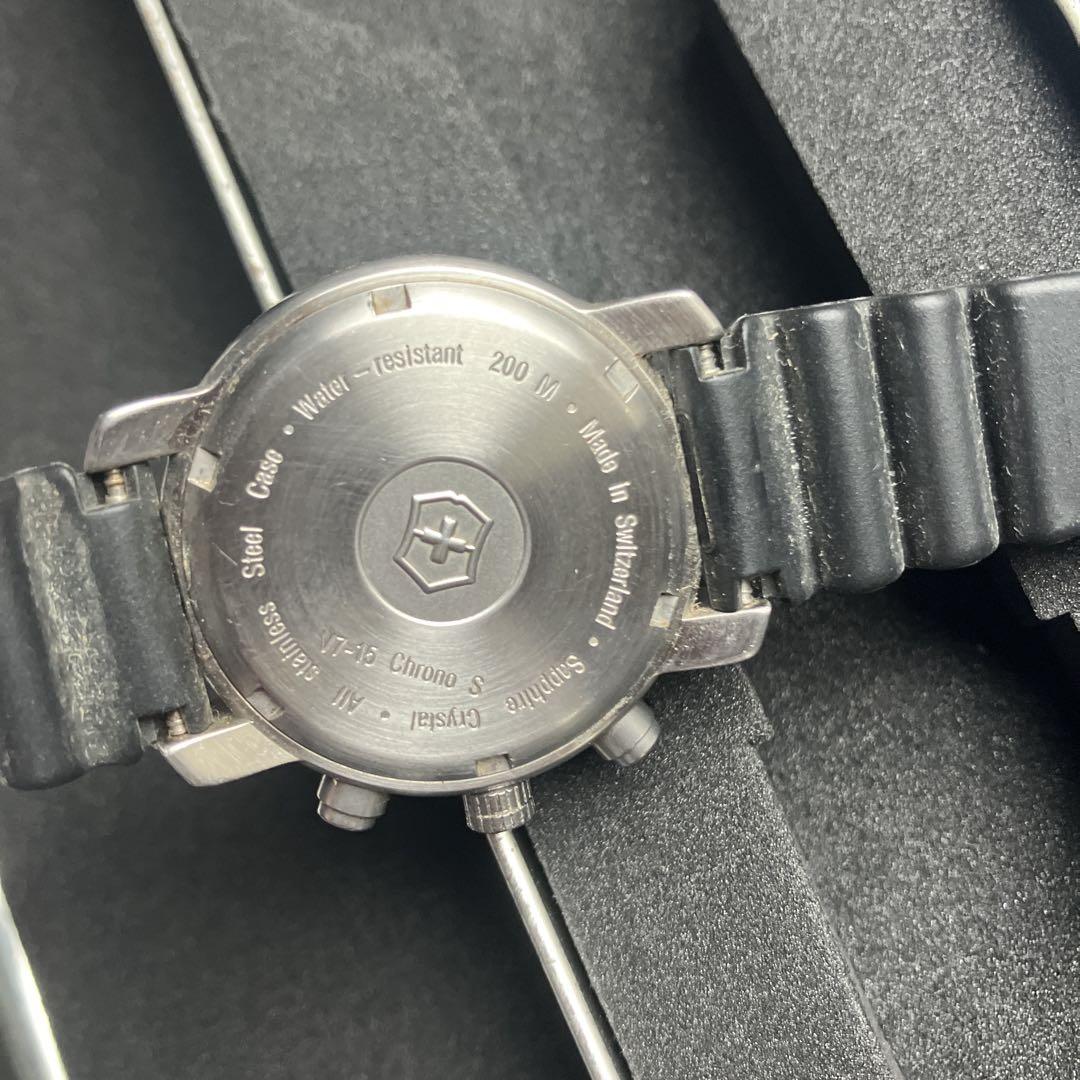 Victorinox クロノグラフ 腕時計 動作中