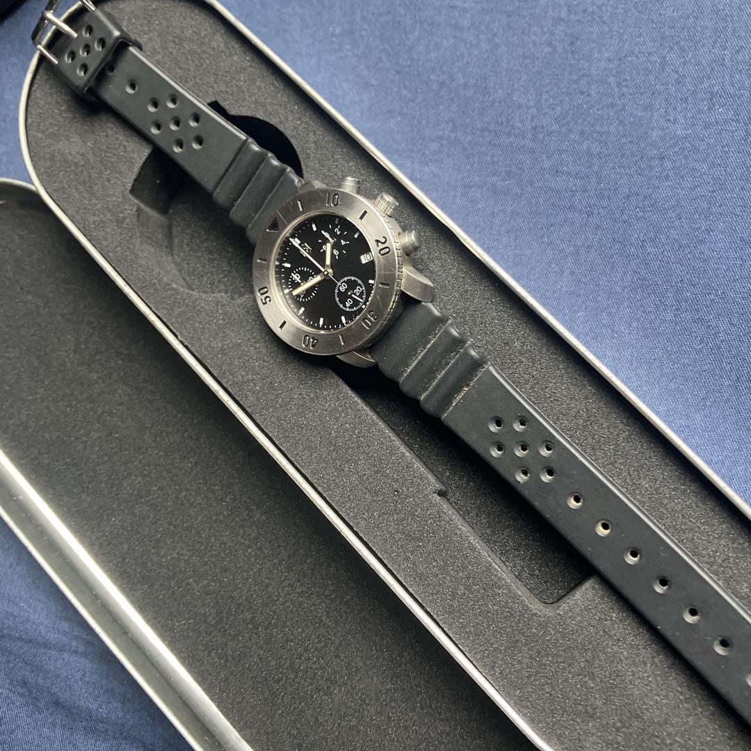 Victorinox クロノグラフ 腕時計 動作中