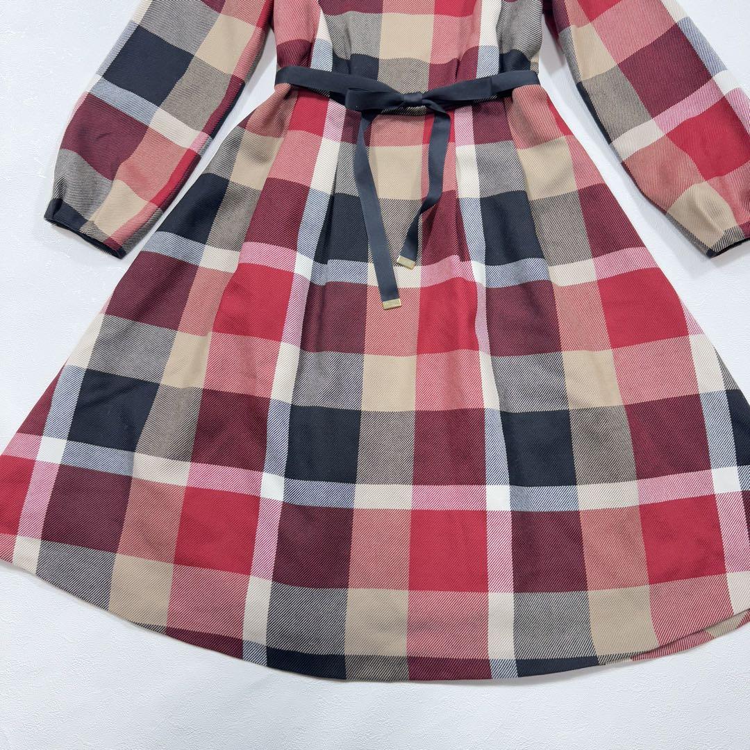 見逃し厳禁！おトクな 美品】ブルーレーベル クレストブリッジ チェック エビラ ワンピース
