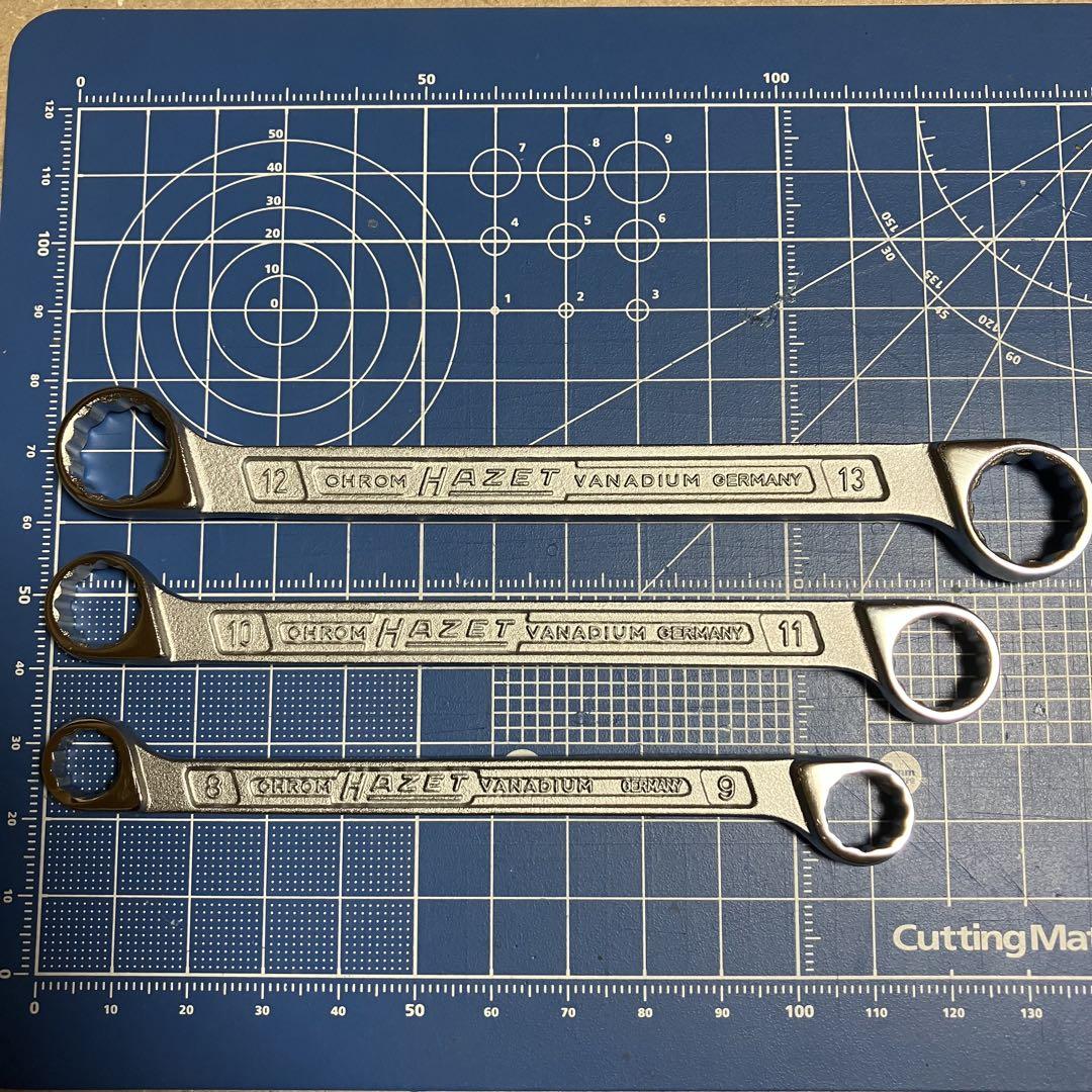Hazet メガネレンチ 610Nシリーズ 3本セット