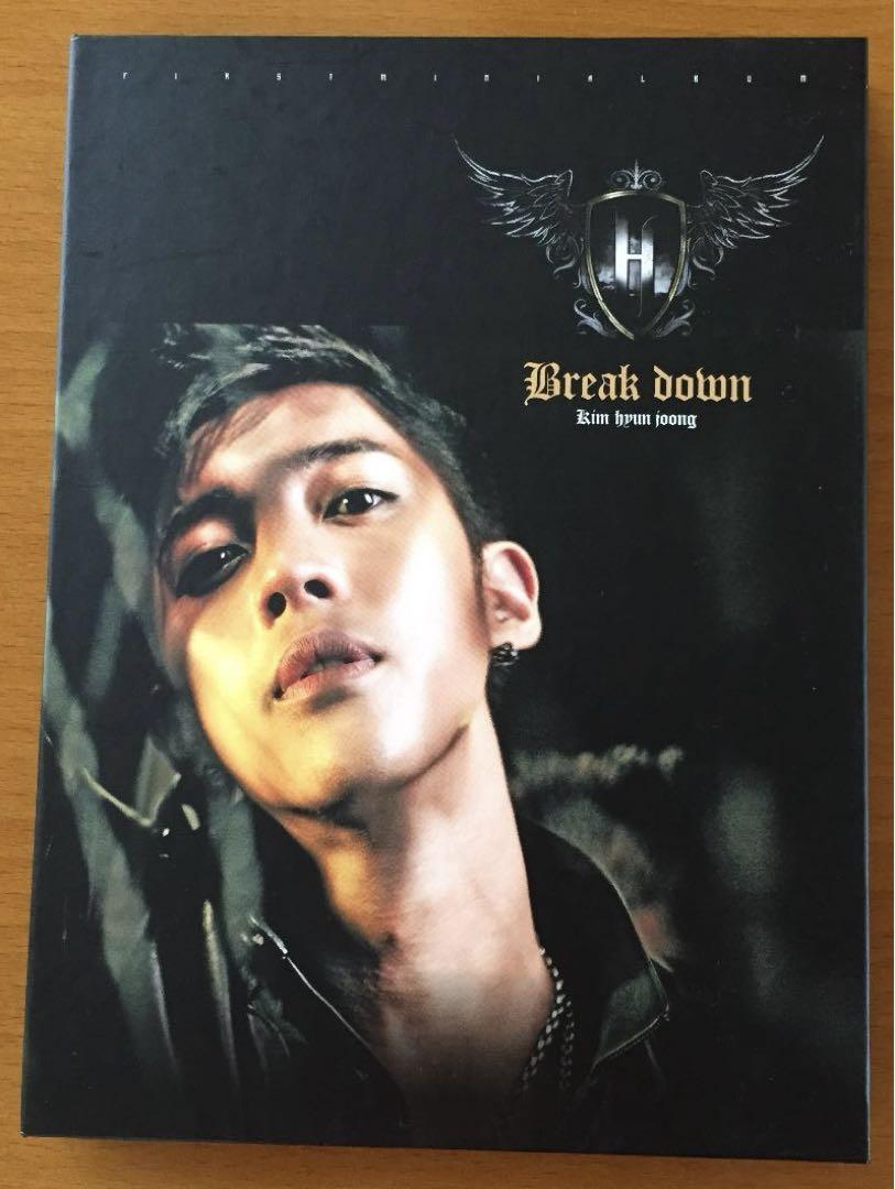 底値【激レア！】キム・ヒョンジュン　Break Downシリアンナンバー1838 キムヒョンジュン ミニアルバム Break Down CD K-POP