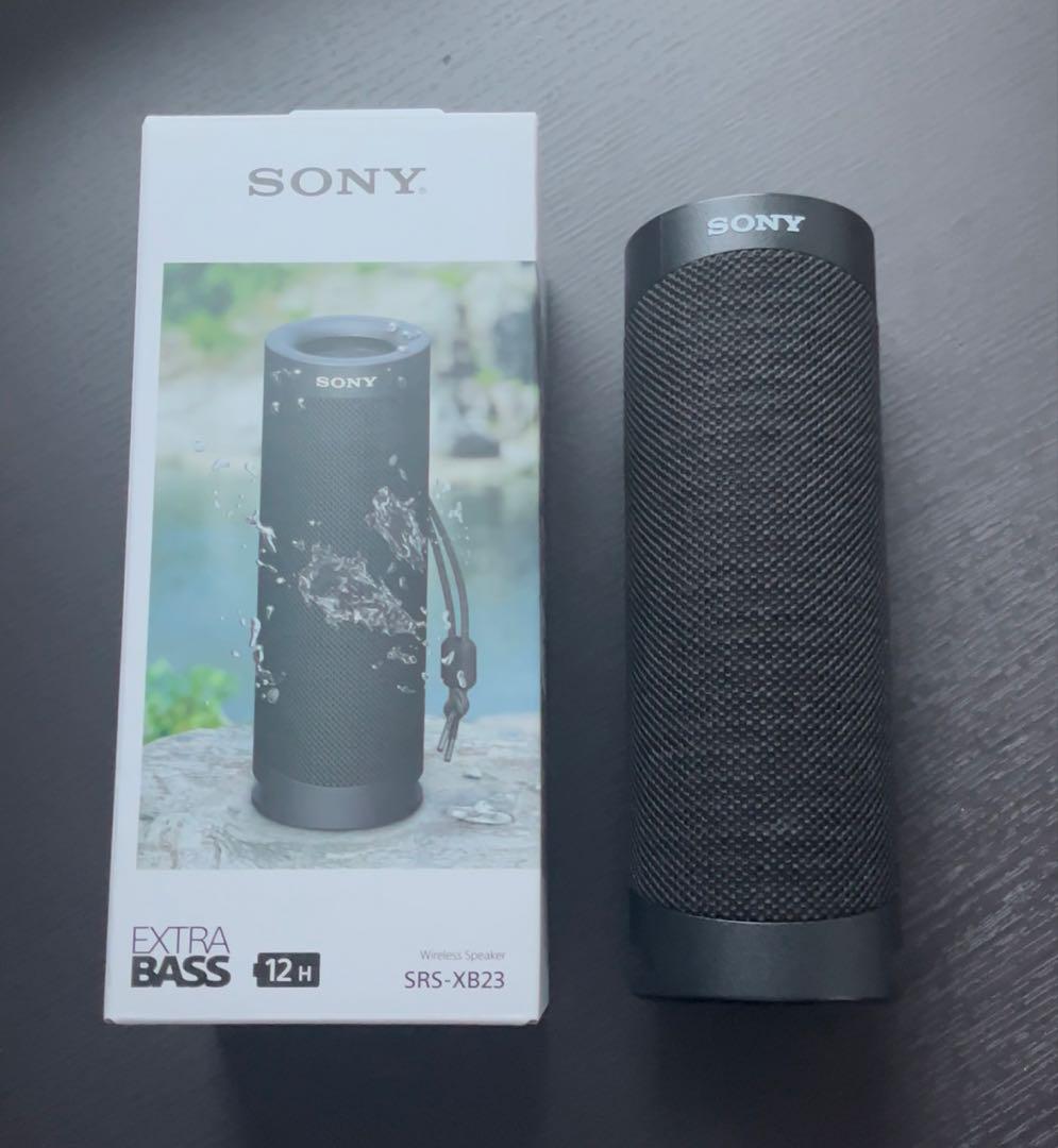 SONY SRS-XB23 ワイヤレススピーカー ブラック