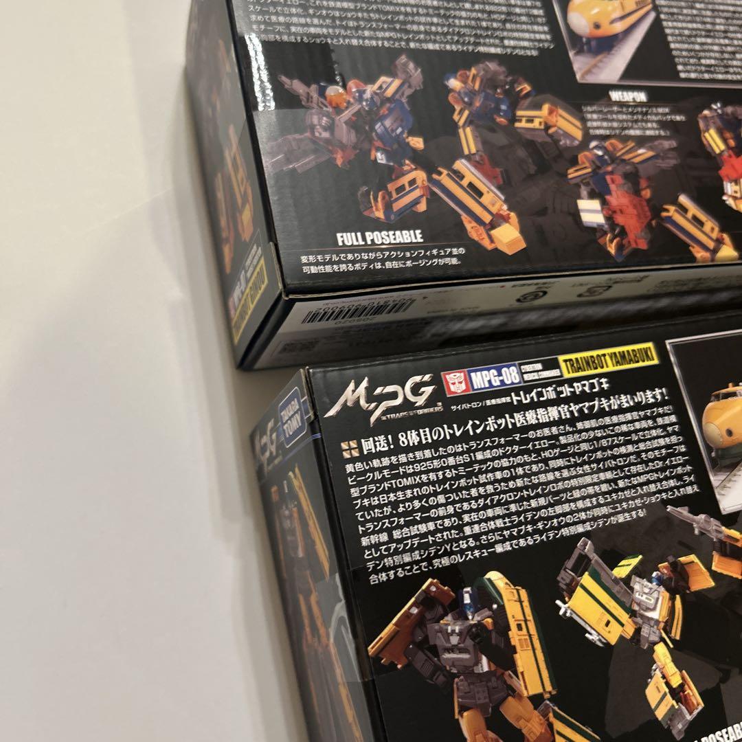 トランスフォーマー トレインボット　ギンオウ　ヤマブキ
