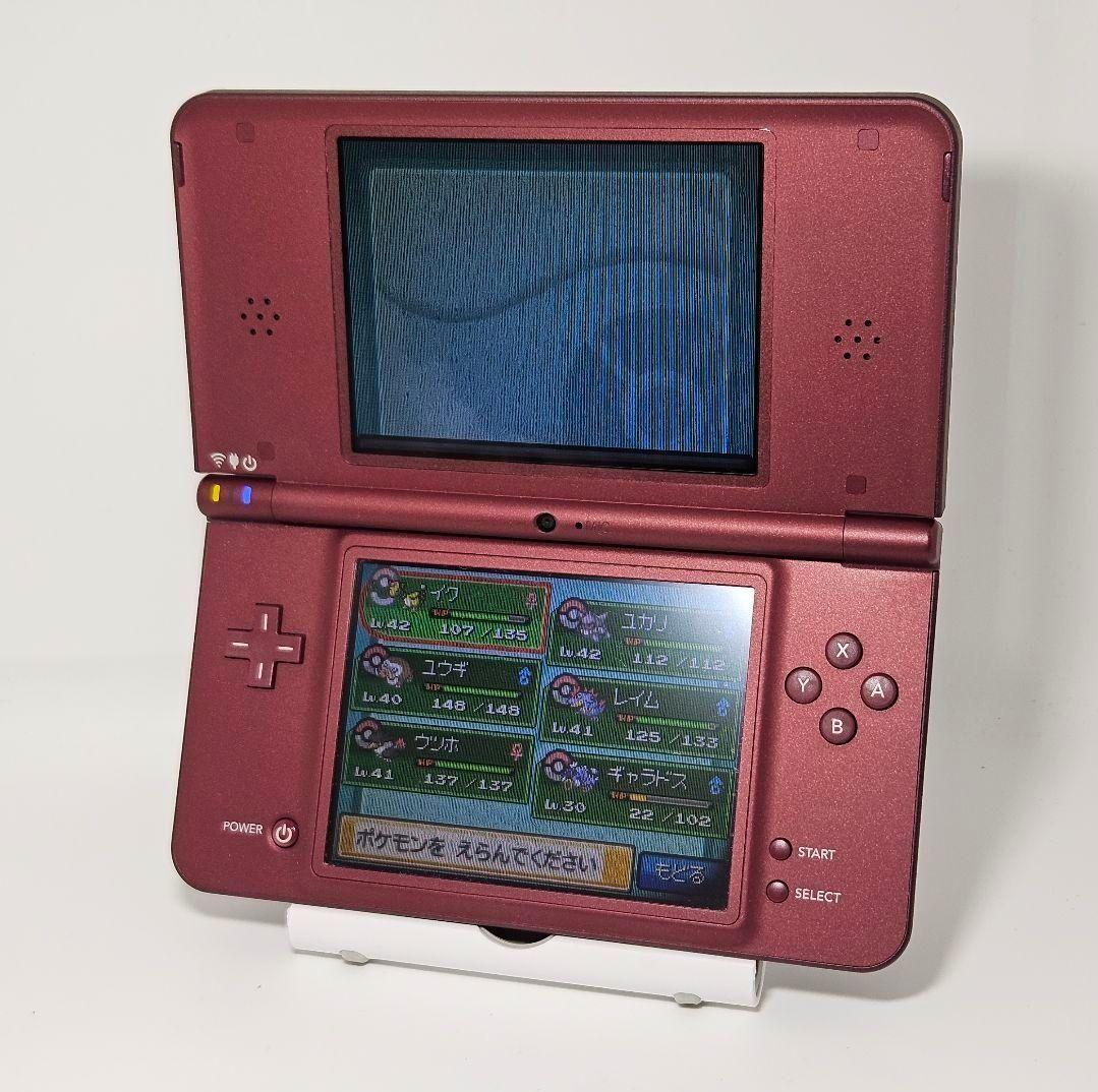 美品 ニンテンドーDSi LL UTL-001 ワインレッド 箱 説明書 動作