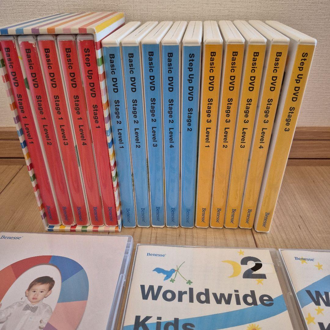 Worldwide Kids 英語学習 DVD・CD-ROM•CD セット