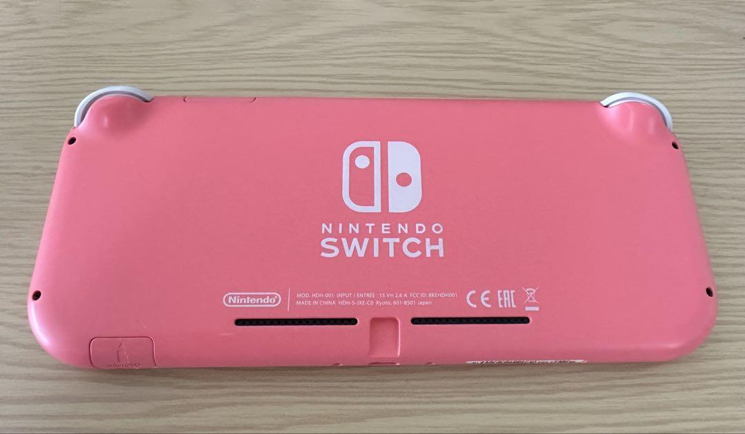 Nintendo Switch Lite コーラル ACアダプター未使用・箱付き