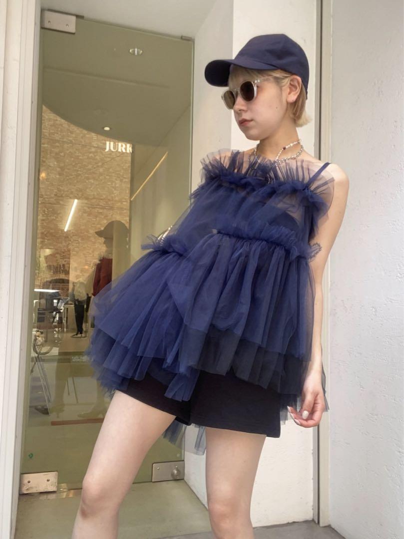 トップス VIVIANO Asymmetric Cami Top
