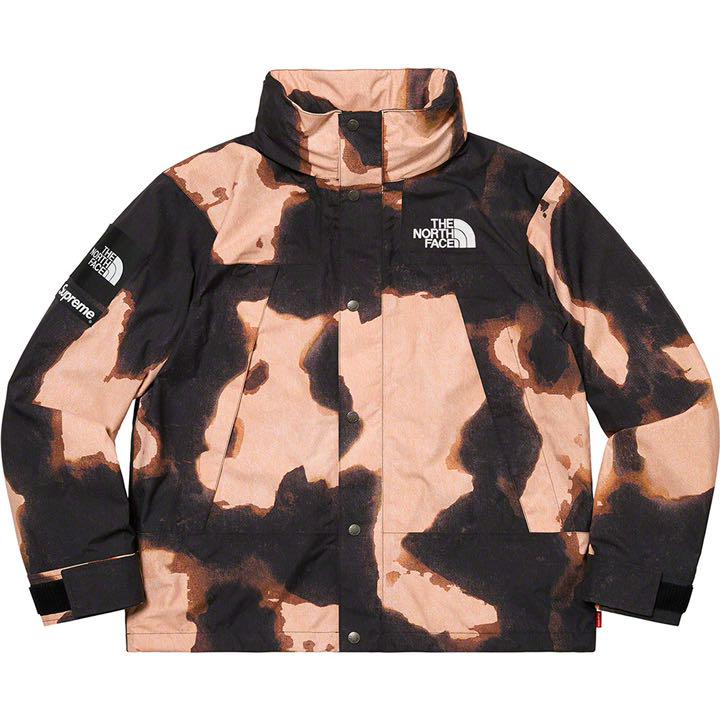 supreme Bleached Denim Mountain Jacket（Supreme x The North