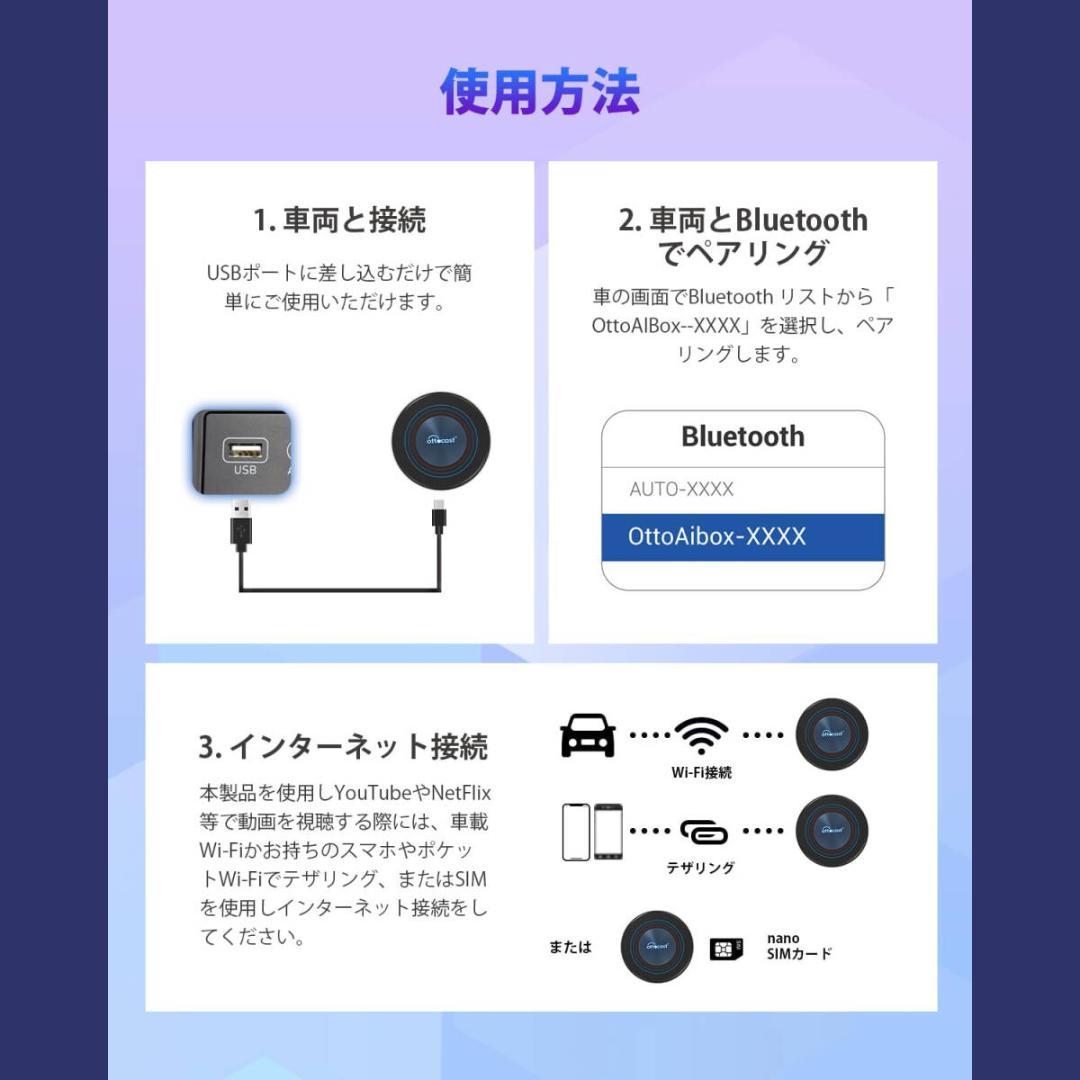 【BMW専用】Ottocast オットキャストOttoAibox i3