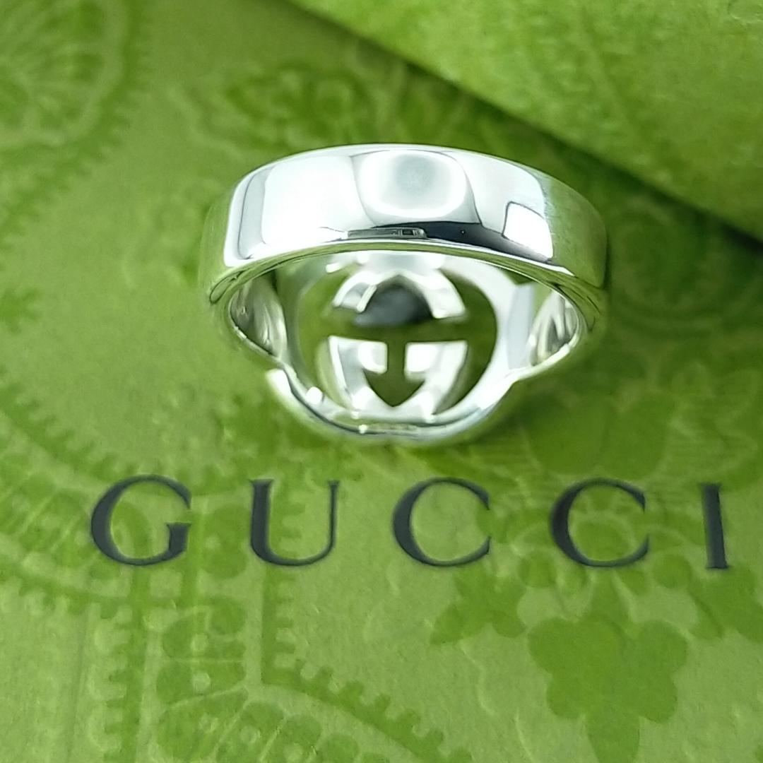 ★SALE★【GUCCI】インターロッキング　G　リング　８号　1915
