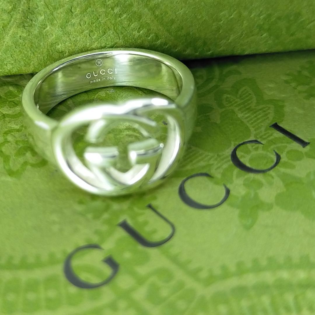 ★SALE★【GUCCI】インターロッキング　G　リング　８号　1915