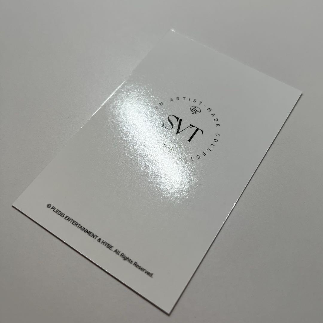 SEVENTEEN ウジ アーティストメイド トレカ