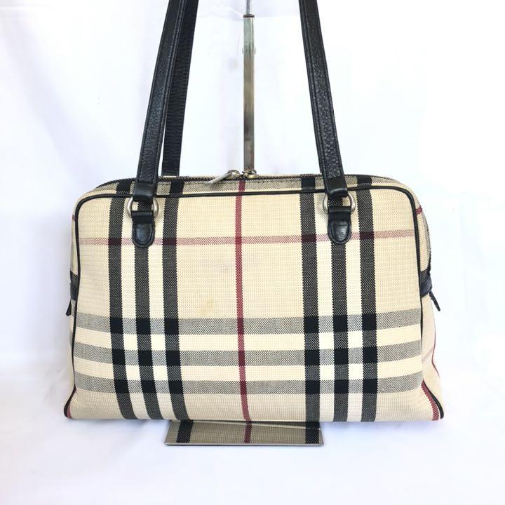 はーちゃん様専用 ノバチェック 肩掛け可能 kM4WP-m86020074515 BURBERRY ハンドバッグ 通販正規店