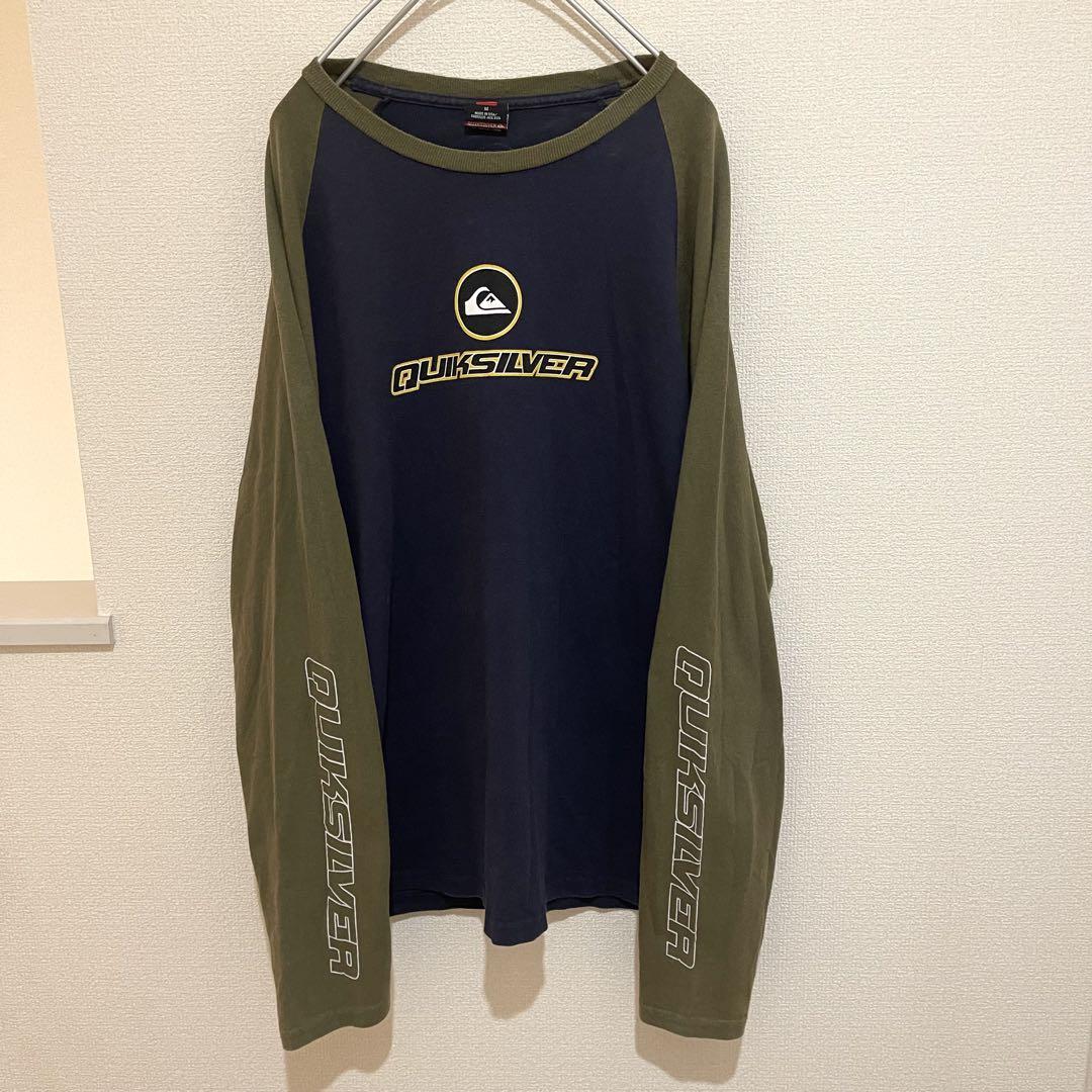 USA製 QUIKSILVER 90s ロンT