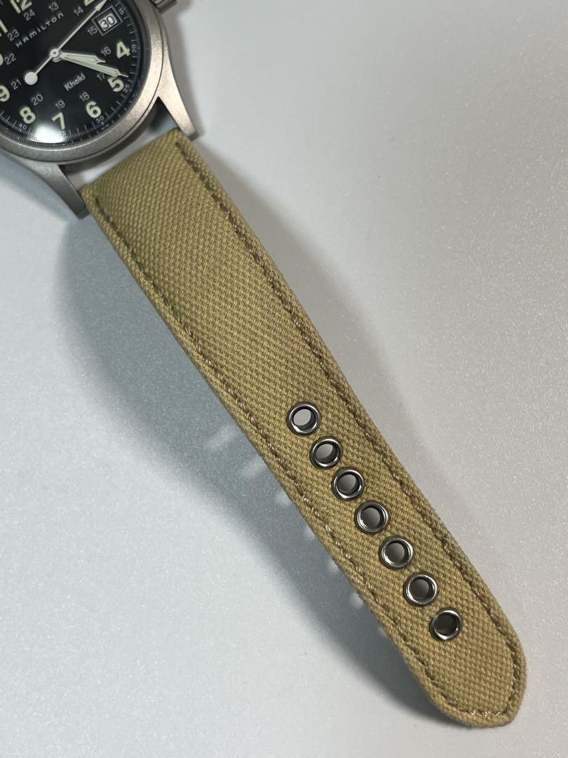 【極美品】ハミルトン カーキ　Khaki 6359 替えベルト付き