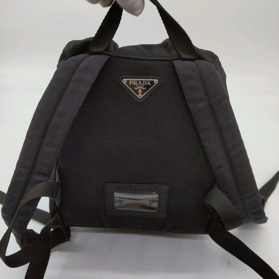 お気に入 かわいい 極美品 PRADA プラダ リュック ナイロン 三角ロゴ 超大特価 ナイロン ショルダーバッグ ✨PRADA 希少 本革 黒 三角ロゴ ベルト ショルダーバッグ