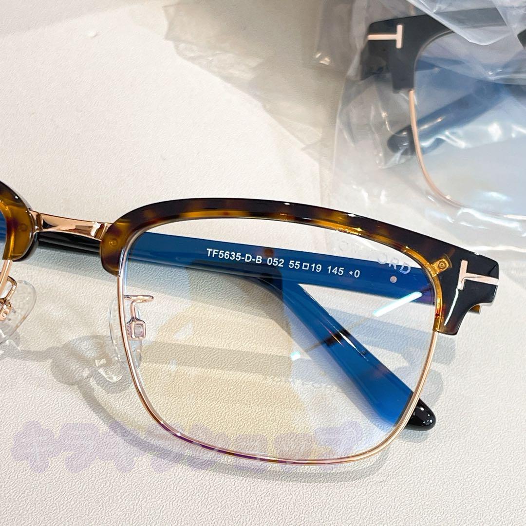 未使用 TOM FORDトムフォードTF5635 メガネ サングラス