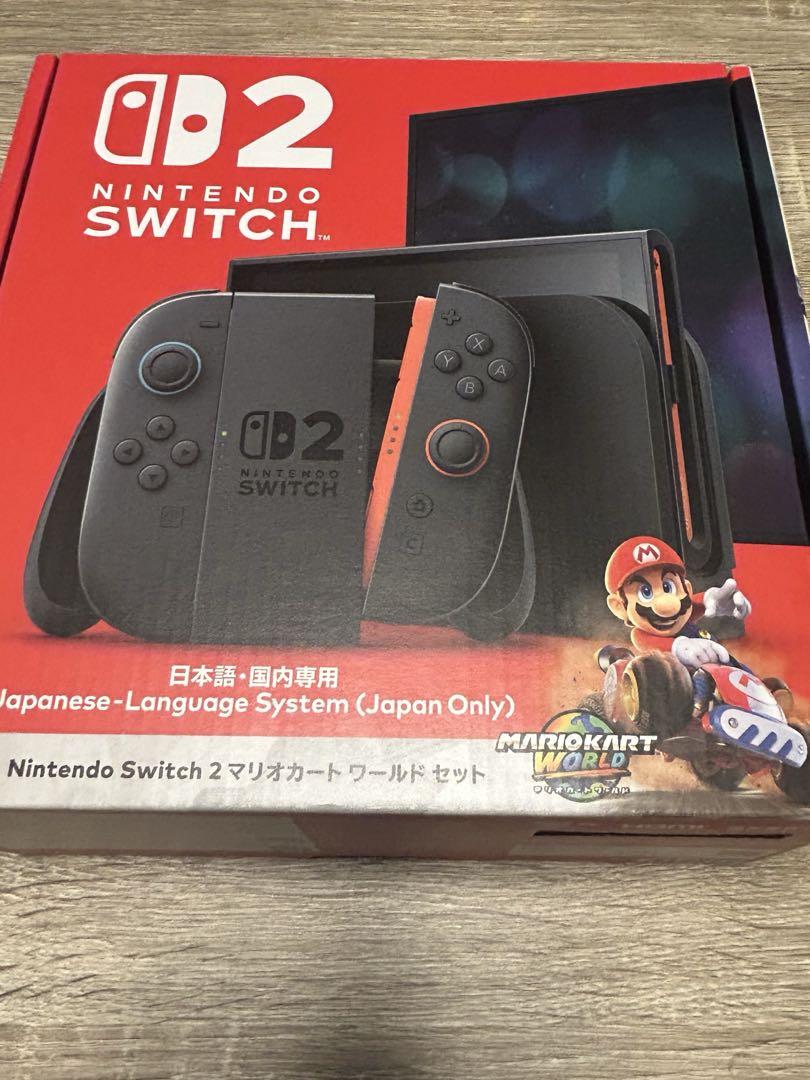 Switch2 マリオカート ワールドセット 証明書付き - メルカリ