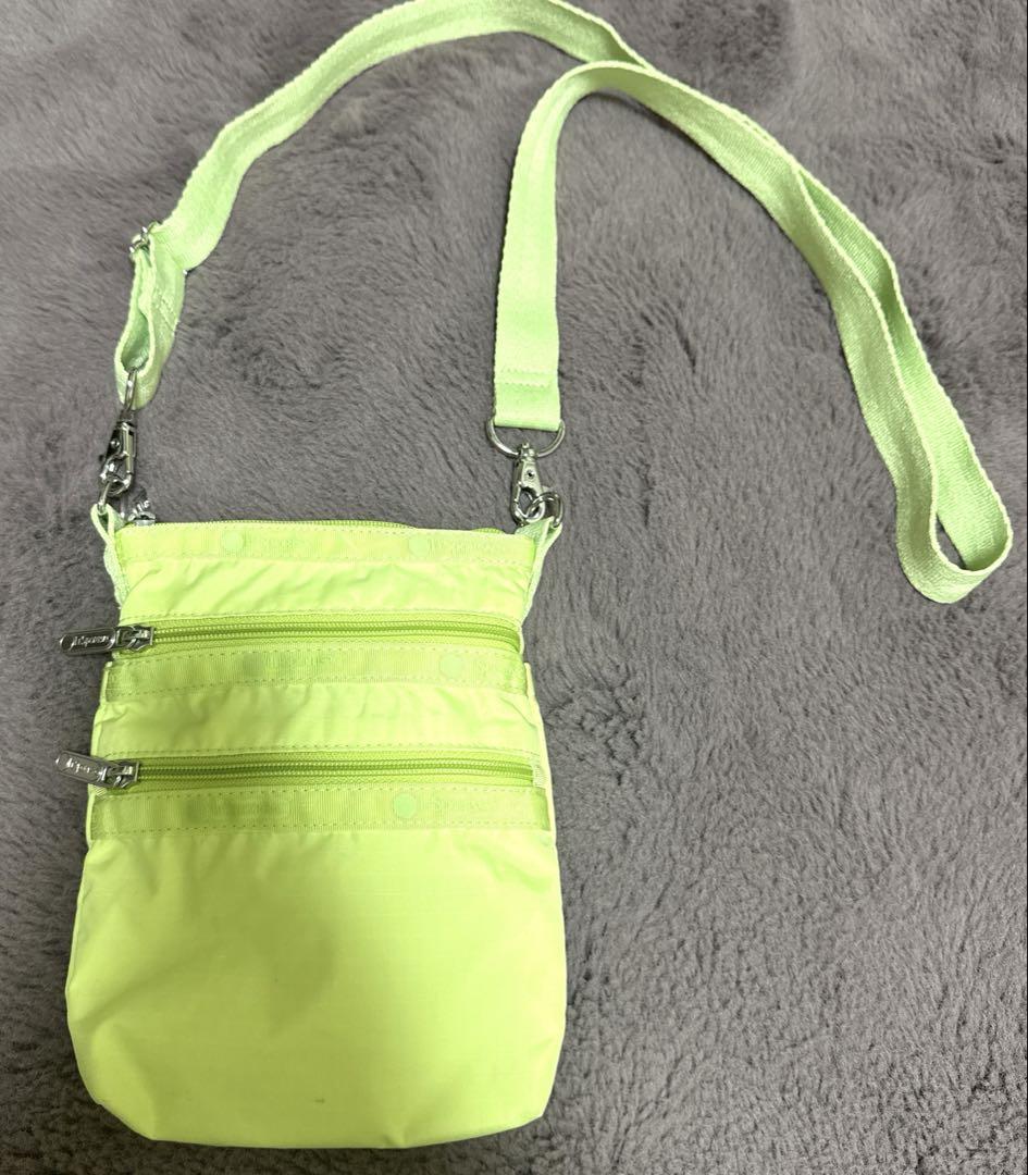 レスポートサック 斜めがけ 3 ZIP CROSSBODY R136 ライム