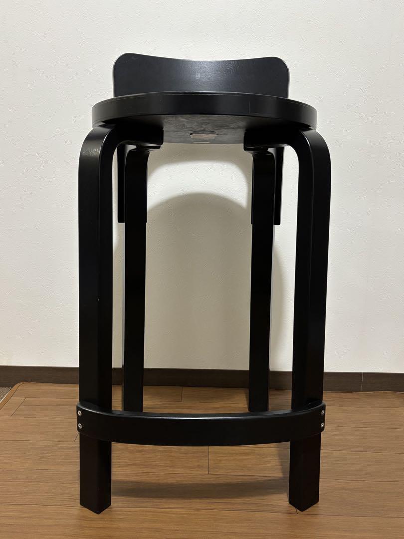 artek アルテック　K65 ハイチェア ブラック ラッカー　正規品