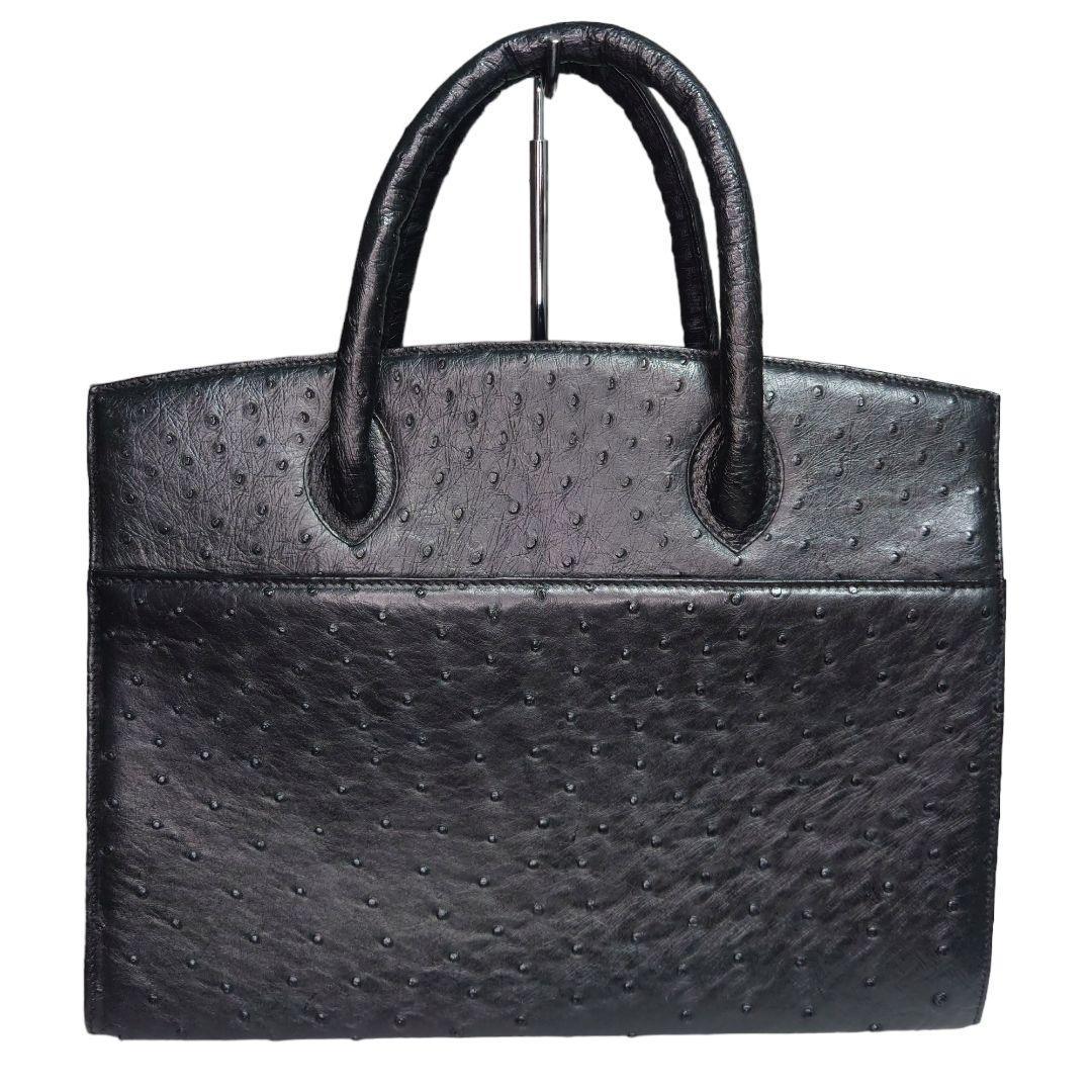 ヘンリーハイクラス　 2WAY オーストリッチ ショルダーバッグ　ハンドバッグ オーストリッチ ショルダーバッグ ハンドバッグ 2way - メルカリ