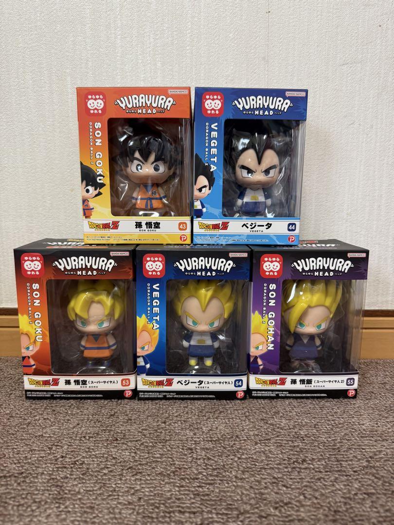 ドラゴンボールZ ゆらゆらヘッド 5種セット(※バラ売り不可)