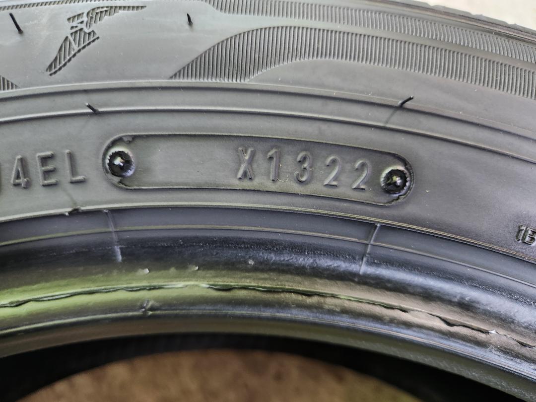 送料込☆2022年製 グッドイヤー タイヤ 185/60R16 日本製☆4本