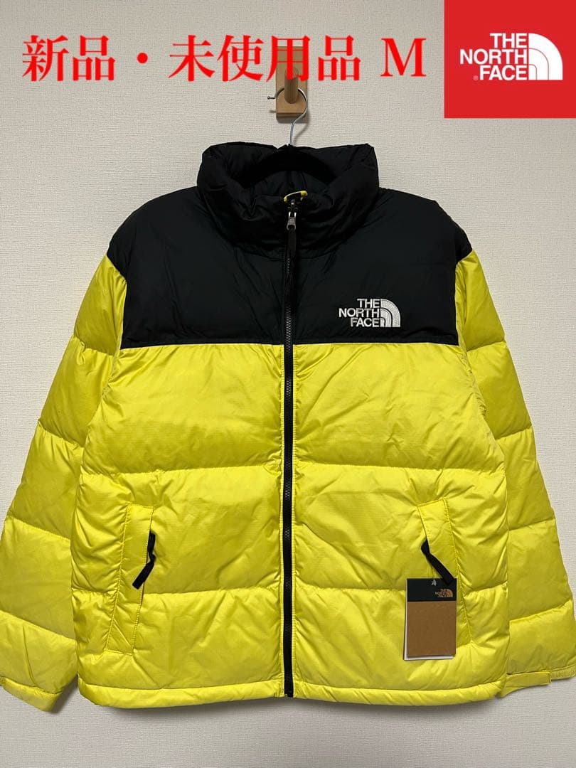 ザ ノースフェイス ヌプシ 1996 ダウン 700 黄色×黒 MM・THE NORTH FACE